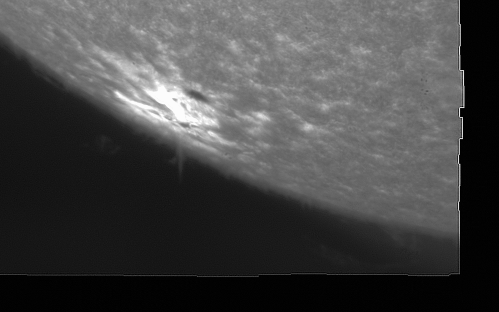 C1 erupce v AR2781, 3.11.202, 07h 03m UT  Apollo_Laskyamater.observatoř.jpg