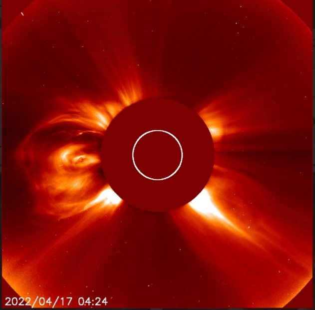 Družice SOHO LASCO C2