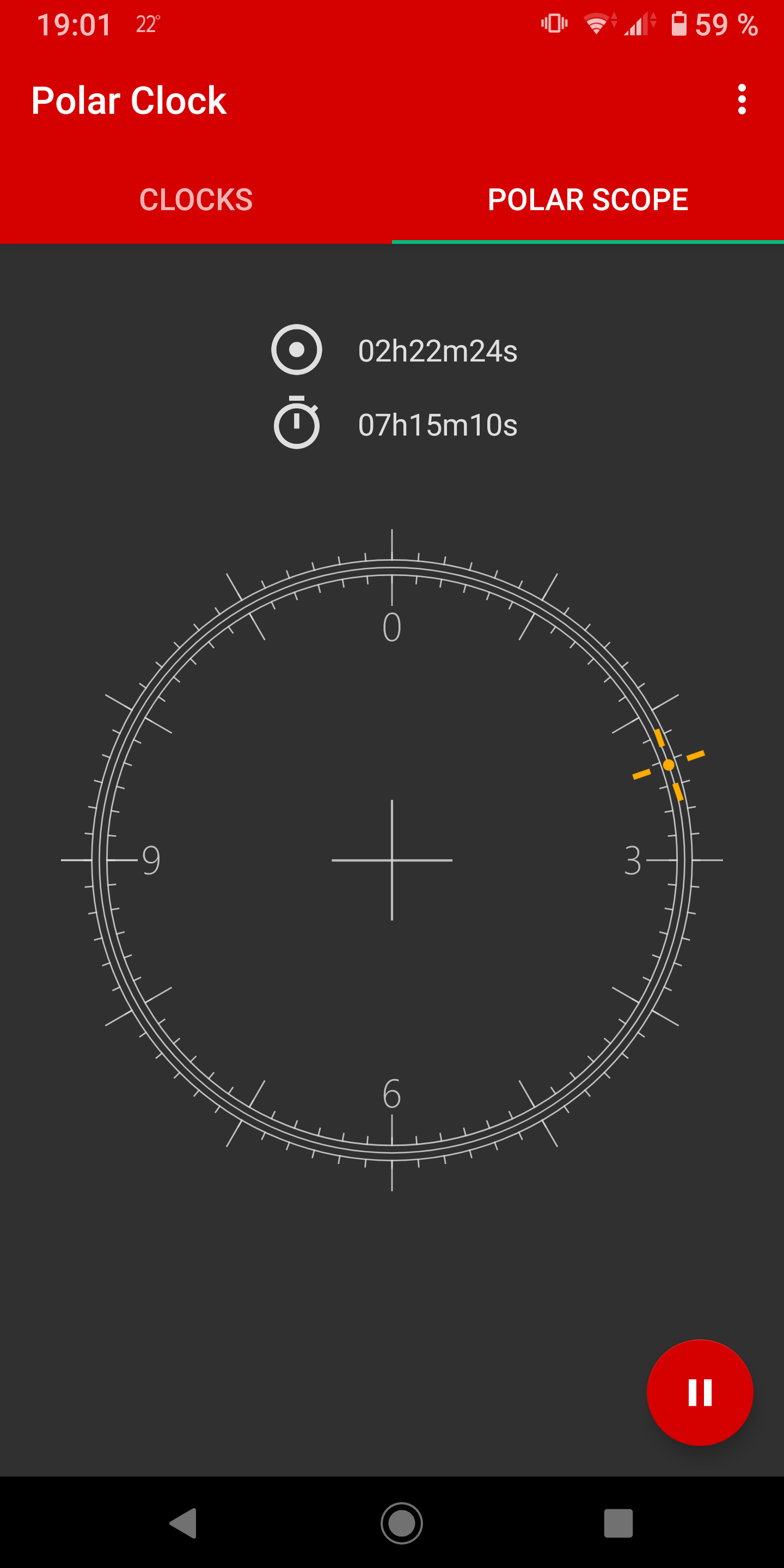 APP Polar Clock