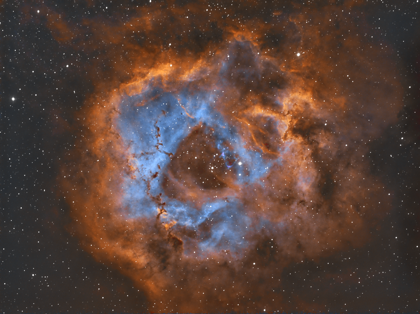 NGC 2237_Rosette nebula_SHO_SW Evoguide.png