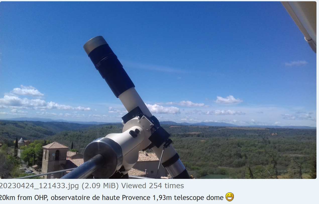 Sluneční observatoř v Provence s 1.93m kopulí.png