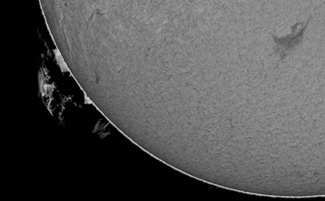 Eruptivní protuberance 3.3.2024, 13h 44m UT, Cerro Tololo, GONG H-alfa.png