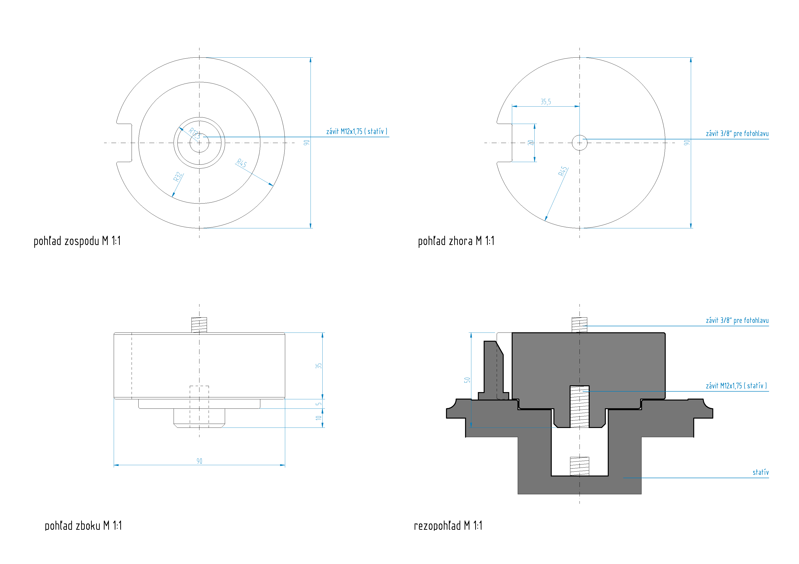 Adapter pre stativ SW EQ6.png