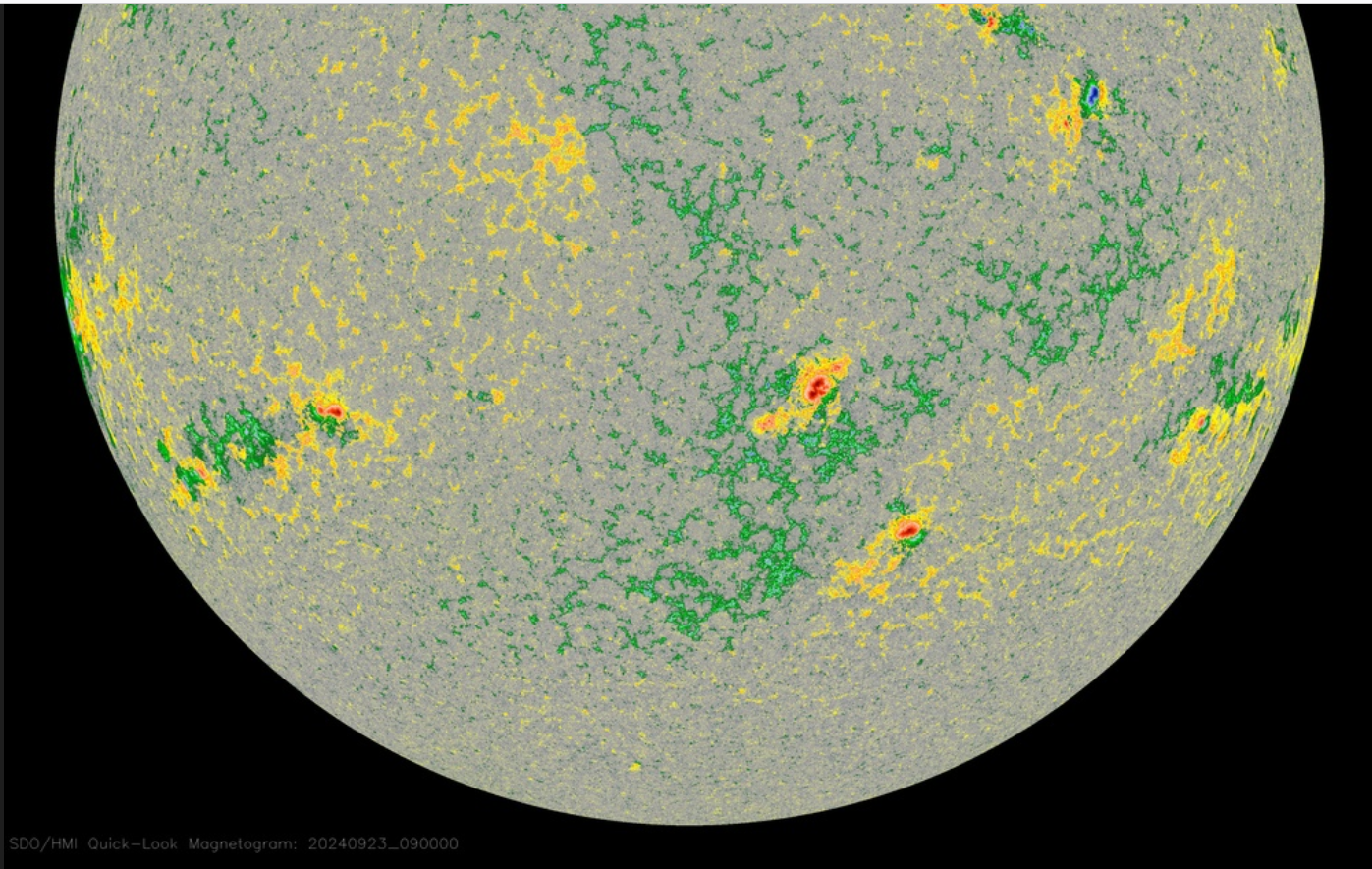 Barevný magnetogram SDO_HMI, 23.9.2024, 09h UT.png