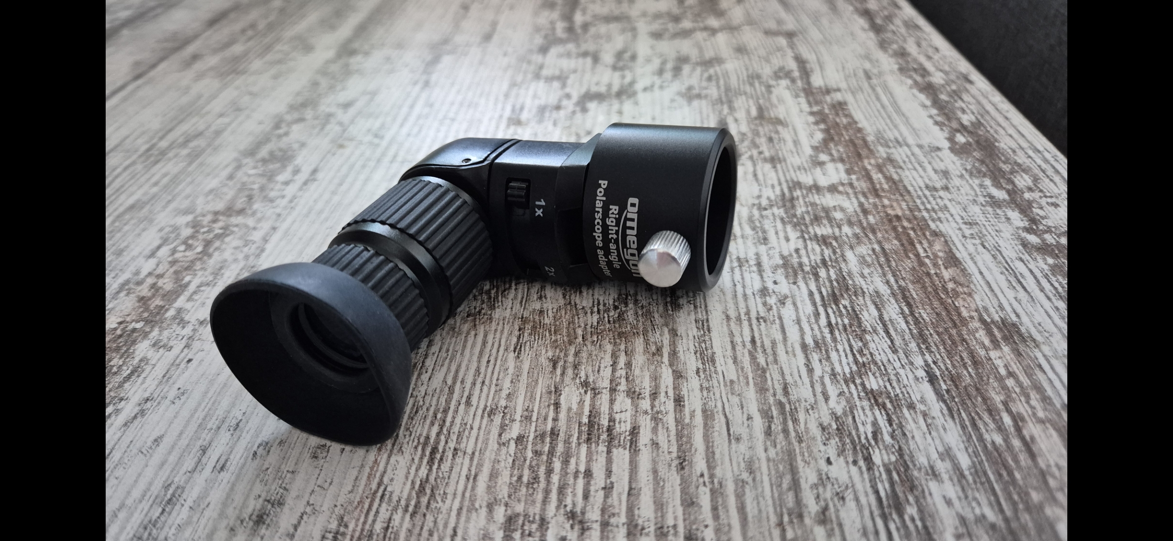Omegon 90° uhlovy okular pre polarny hladacik, vhodny aj pre EQ montaze  - 80€