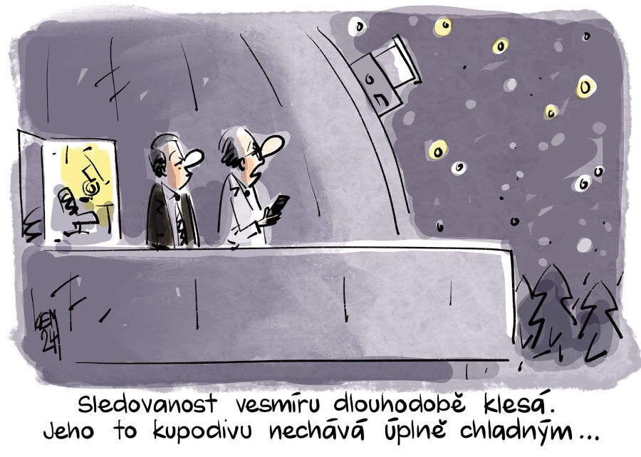 Sledovanost vesmíru klesá.jpg