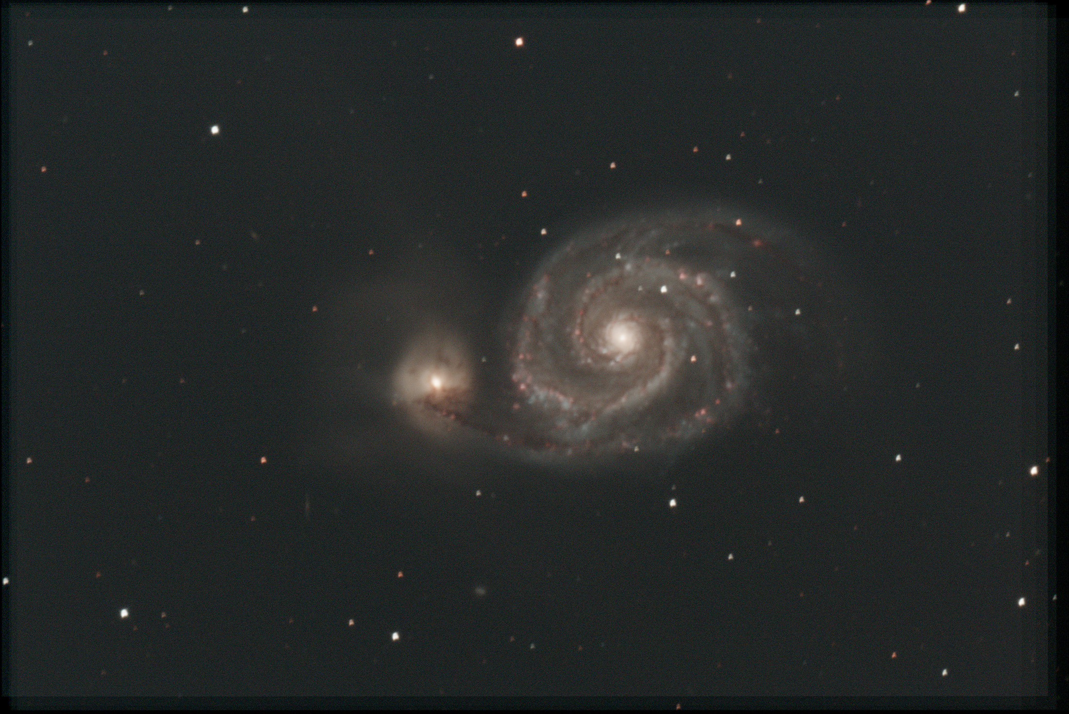 Stack z AsiAir s kamerou ASI2600MC