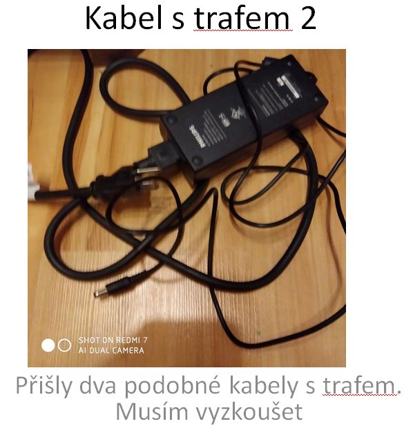 Mám dva podobné transformátory, zřejmě zdroj