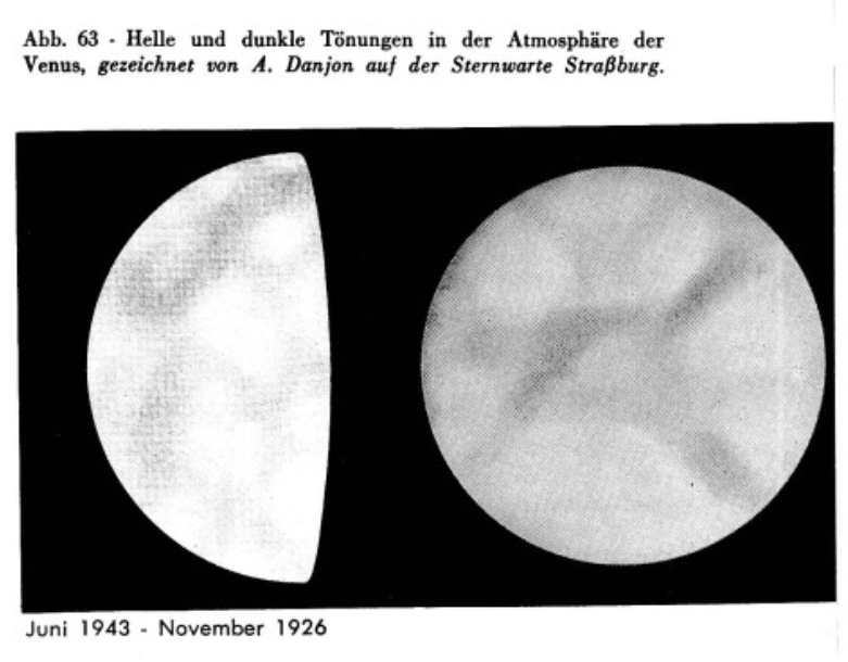 kresby Venuše od A. Danjona, 1926 a 1943, Strassburg.png